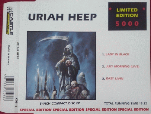 Uriah Heep : Lady in Black (Single)